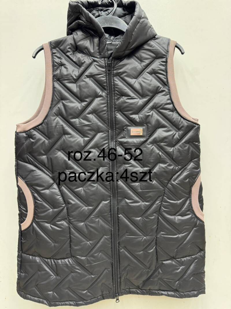 Kamizelka damka  Roz 46-52, 1 Kolor Paczka 4 szt